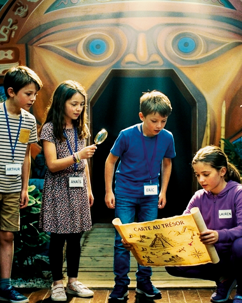 Cité du solei à Enigmaparc Enigmpaparc la cité de Bonampak au Mexique